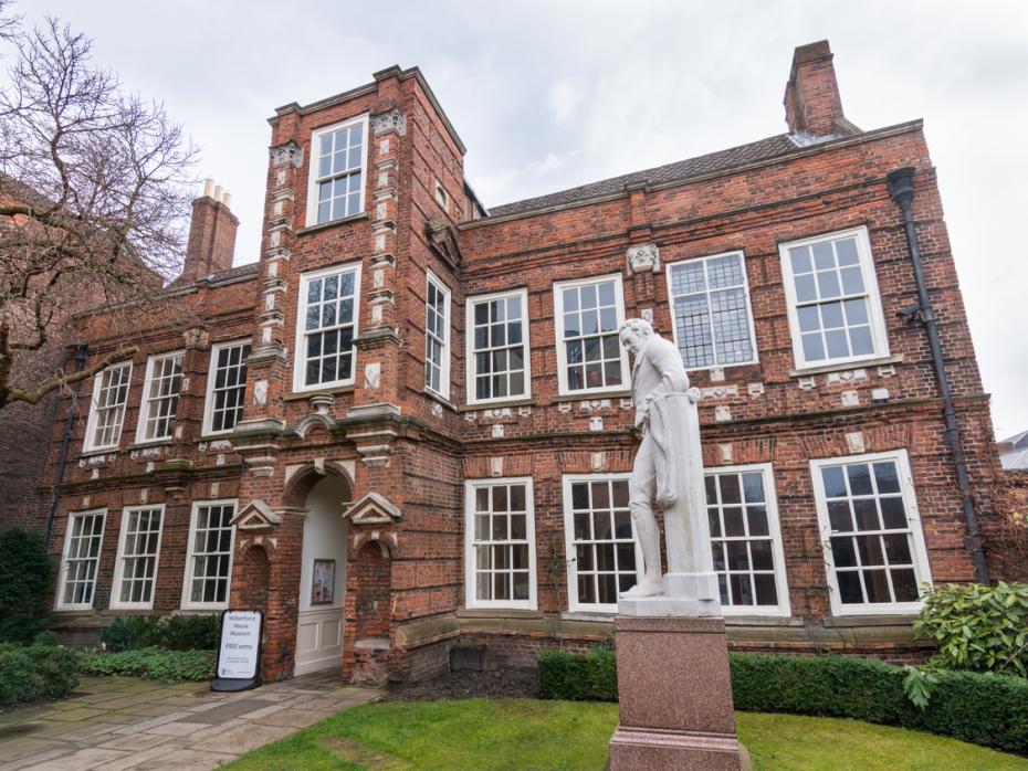 Wilberforce House Museum, the birthplace of William Wilberforce, politician, slavery abolitionist and social reformer. 