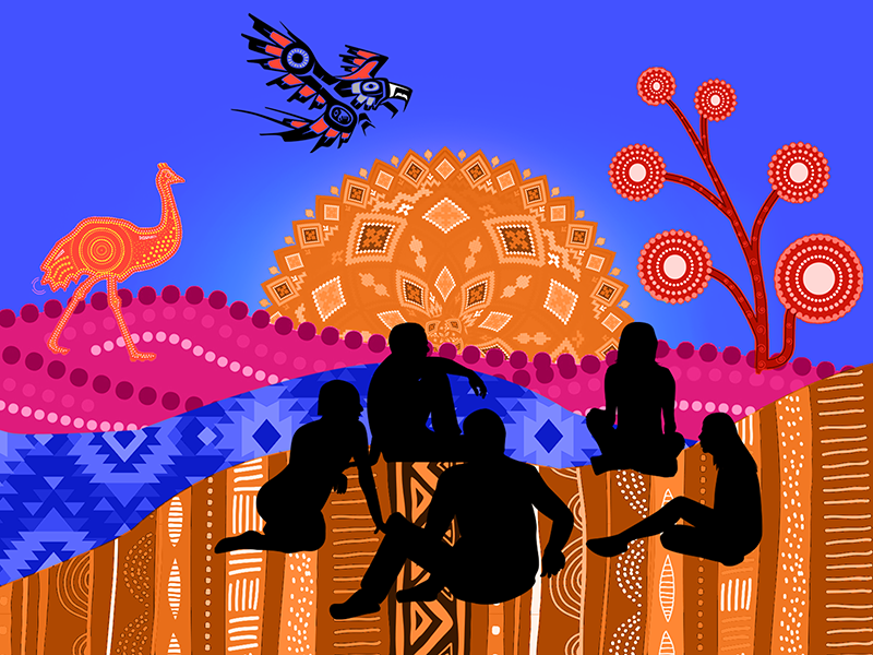 Indigenous voices spotlight artwork