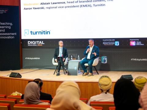 Turnitin session at DU MENA 2023