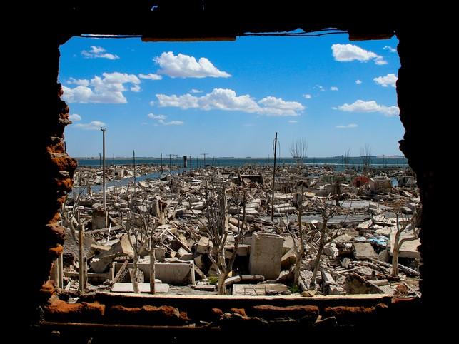 A photograph of a war zone. When teaching to diverse groups overseas, there are many circumstances to consider.