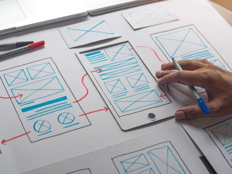 Image showing a design planning process