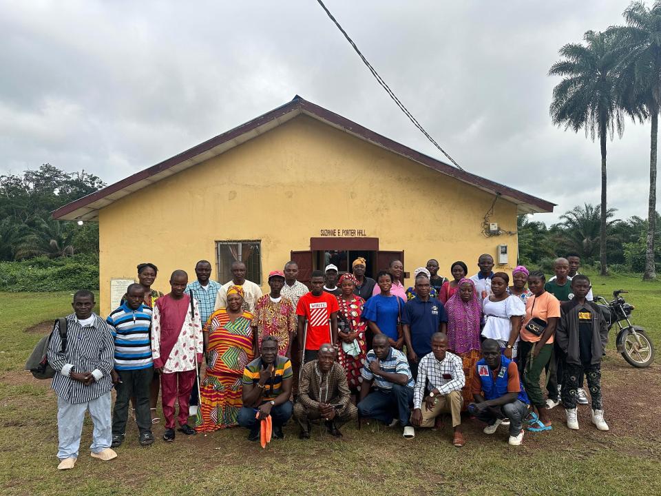 Members of the Network for Persons Affected by NTDs in Liberia.